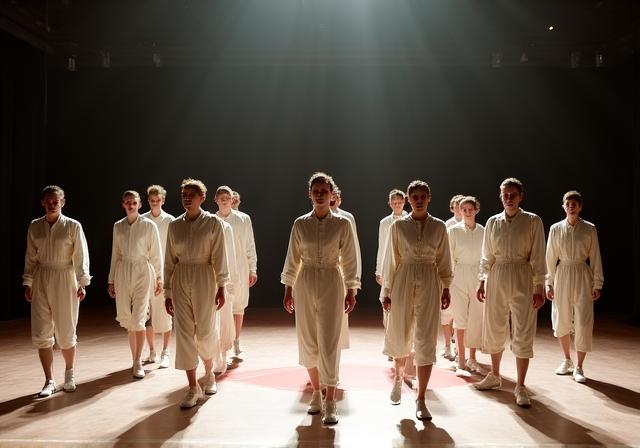Esercizio di coro e movimento scenico